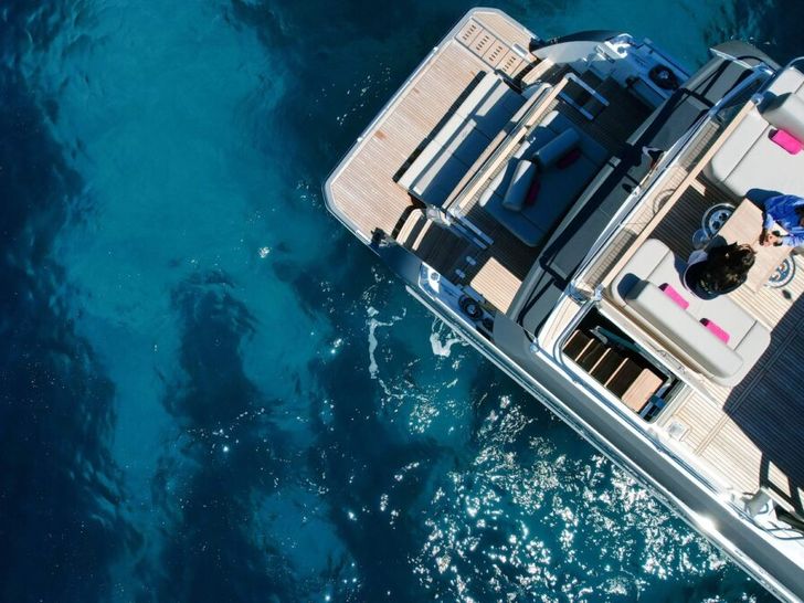 Prestige X60 - top aft shot Prestige X60 - top aft shot