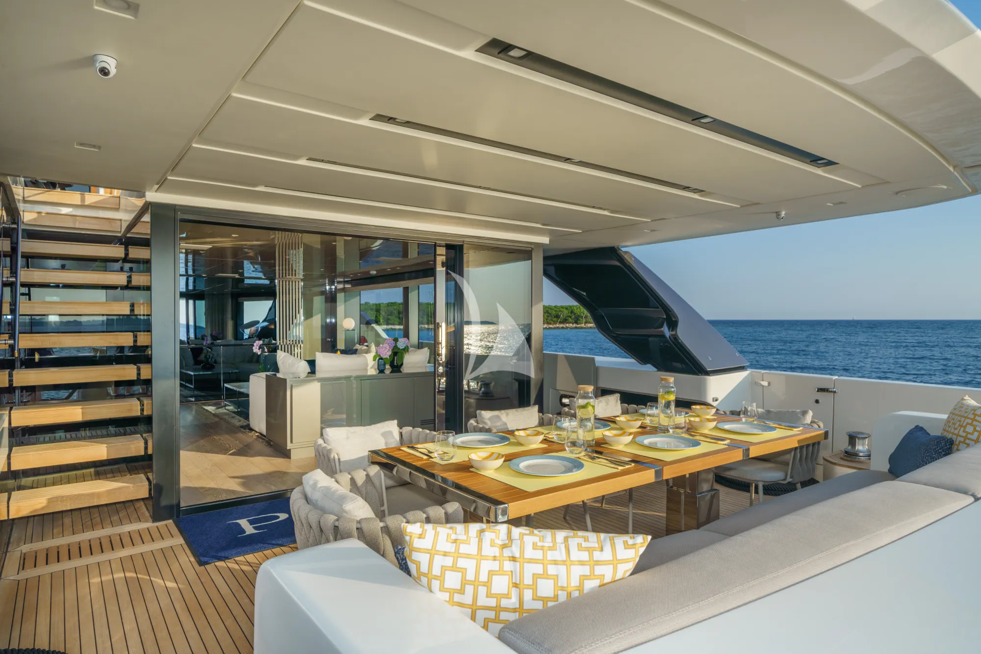 PRIMUS Sanlorenzo Aft Deck