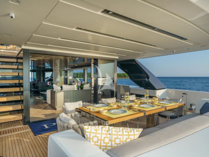 PRIMUS Sanlorenzo Aft Deck PRIMUS Sanlorenzo Aft Deck