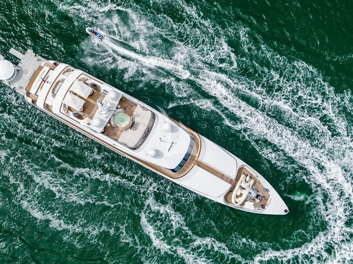 ARTEMISEA Intermarine Savannah 118 - aerial shot ARTEMISEA Intermarine Savannah 118 - aerial shot