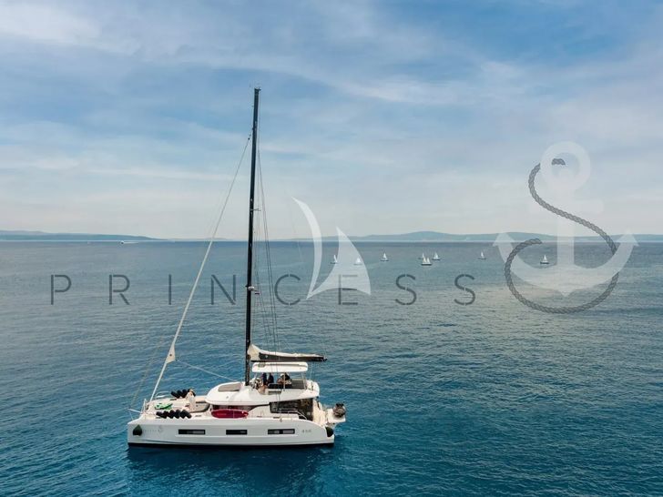 PRINCESS S Lagoon 55 - anchored PRINCESS S Lagoon 55 - anchored