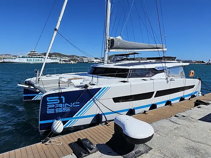 PRINCESS Fountaine Pajot Aura 51 - docked PRINCESS Fountaine Pajot Aura 51 - docked