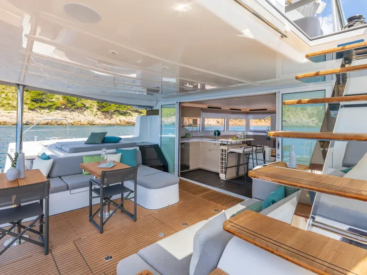 PRINCESS KARLA Lagoon 60 - aft deck PRINCESS KARLA Lagoon 60 - aft deck