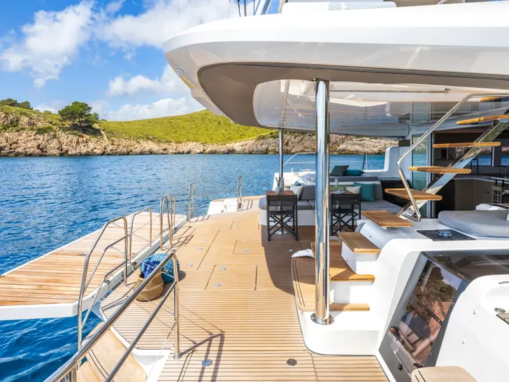 PRINCESS KARLA Lagoon 60 - swim platform PRINCESS KARLA Lagoon 60 - swim platform