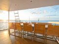 PRINCESS MAELA Secni Shipyard 28m - sundeck alfresco dining area PRINCESS MAELA Secni Shipyard 28m - sundeck alfresco dining area