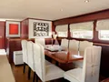 PRINCESS MAELA Secni Shipyard 28m - main saloon dining area PRINCESS MAELA Secni Shipyard 28m - main saloon dining area