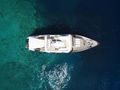 PRINCESS MAELA Secni Shipyard 28m - top aerial shot PRINCESS MAELA Secni Shipyard 28m - top aerial shot