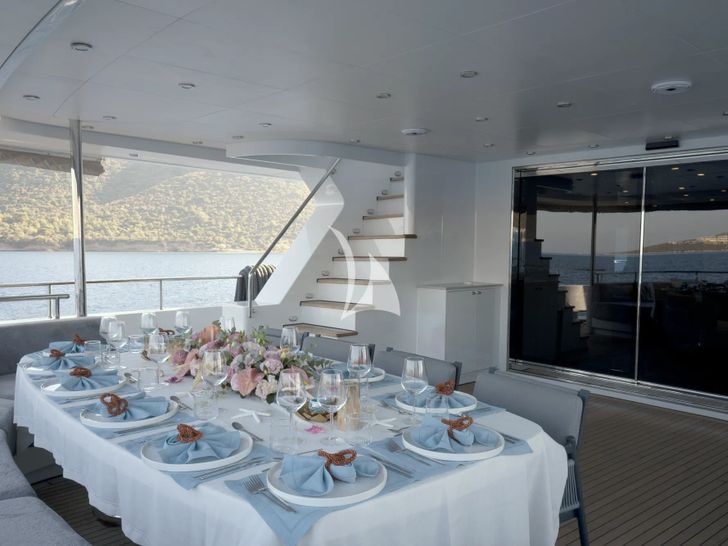 PRINCESS MELDA Neta Marine 39m - aft deck PRINCESS MELDA Neta Marine 39m - aft deck