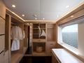 PRINCESS MELDA Neta Marine 39m - master cabin walk-in closet PRINCESS MELDA Neta Marine 39m - master cabin walk-in closet