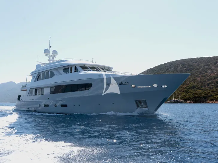 PRINCESS MELDA Neta Marine 39m - profile PRINCESS MELDA Neta Marine 39m - profile