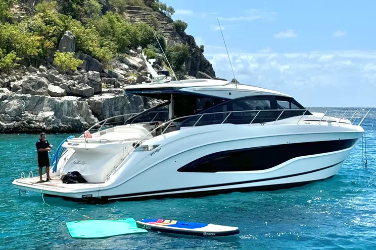 Charter Yacht PRINCESS V55 - St Barths Day Charter Yacht - Gustavia - Colombier Beach - Shell Beach