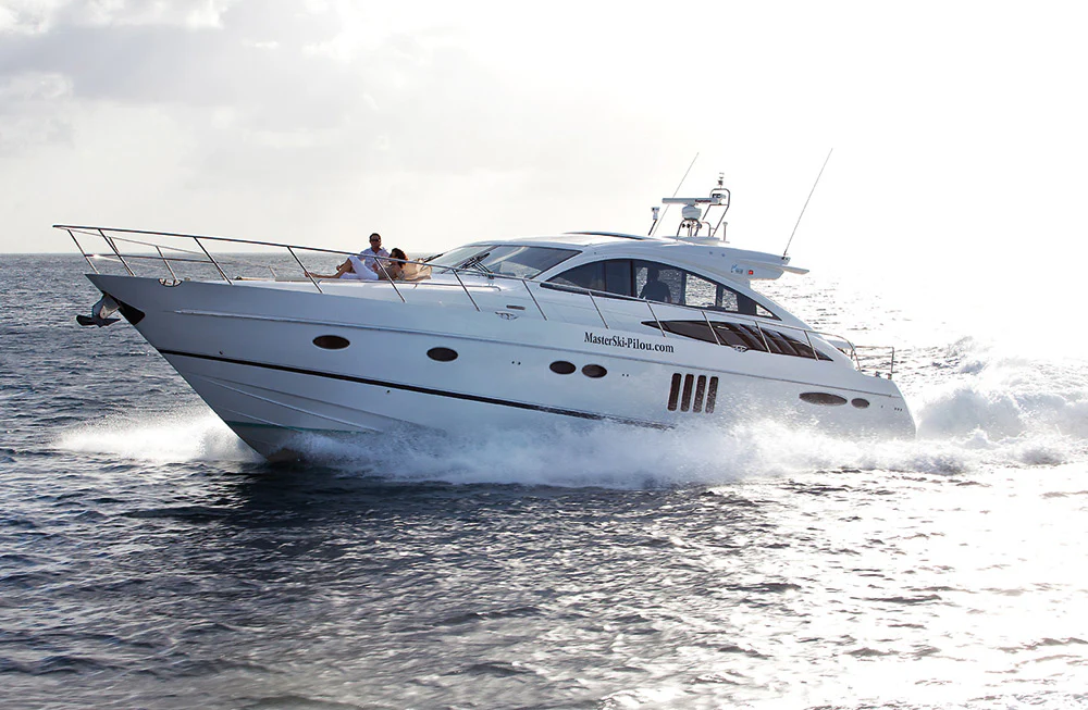 Charter Yacht PRINCESS V70 - St Barths Day Charter Yacht - Gustavia - Colombier Beach - Shell Beach