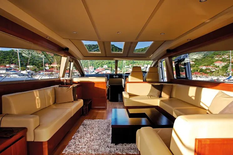 Charter Yacht PRINCESS V70 - St Barths Day Charter Yacht - Gustavia - Colombier Beach - Shell Beach