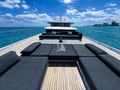 PRIVILEGE WHS Custom 34m foredeck lounging and bronzing area