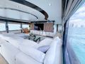 PRIVILEGE WHS Custom 34m - saloon seating area with TV PRIVILEGE WHS Custom 34m - saloon seating area with TV