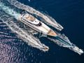 PROMETHEUS I Heesen 45m aerial shot cruising PROMETHEUS I Heesen 45m aerial shot cruising