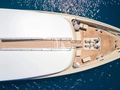 PROMETHEUS I Heesen 45m aerial shot of the bow PROMETHEUS I Heesen 45m aerial shot of the bow