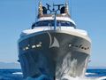 PROMETHEUS I Heesen 45m bow view cruising PROMETHEUS I Heesen 45m bow view cruising