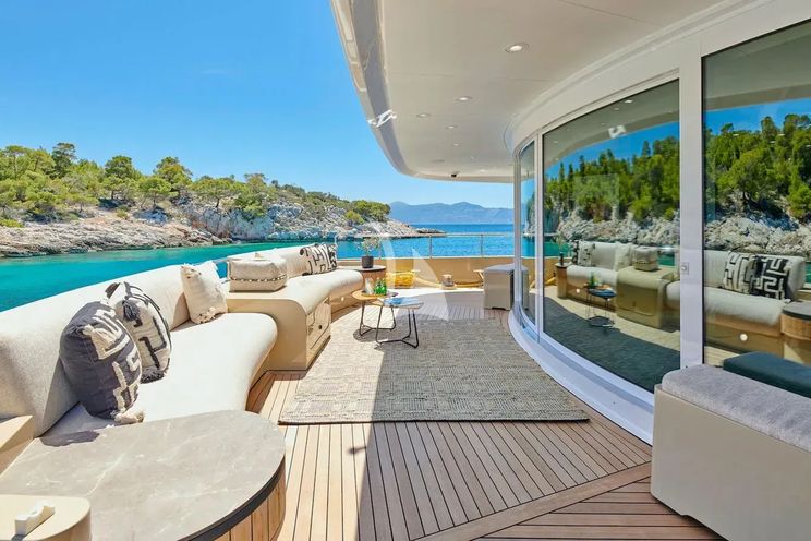 Charter Yacht PROMETHEUS I - Heesen 45m - 5 Cabins - Athens - Mykonos - Paros - Cyclades - Greece