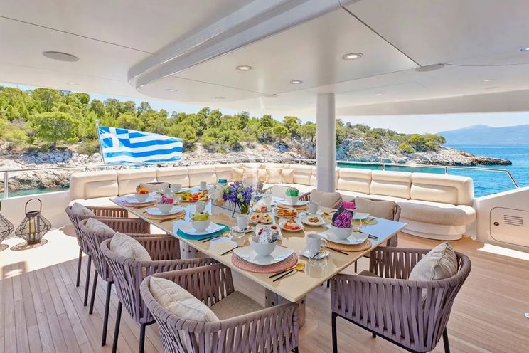 Charter Yacht PROMETHEUS I - Heesen 45m - 5 Cabins - Athens - Mykonos - Paros - Cyclades - Greece