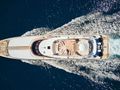 PROMETHEUS I Heesen 45m top aerial shot PROMETHEUS I Heesen 45m top aerial shot