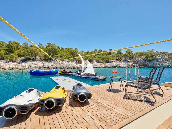 PROMETHEUS I Heesen 45m water toys PROMETHEUS I Heesen 45m water toys