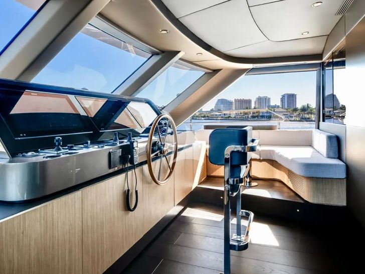 PROPOSITION Azimut Magellano 30m - cockpit PROPOSITION Azimut Magellano 30m - cockpit