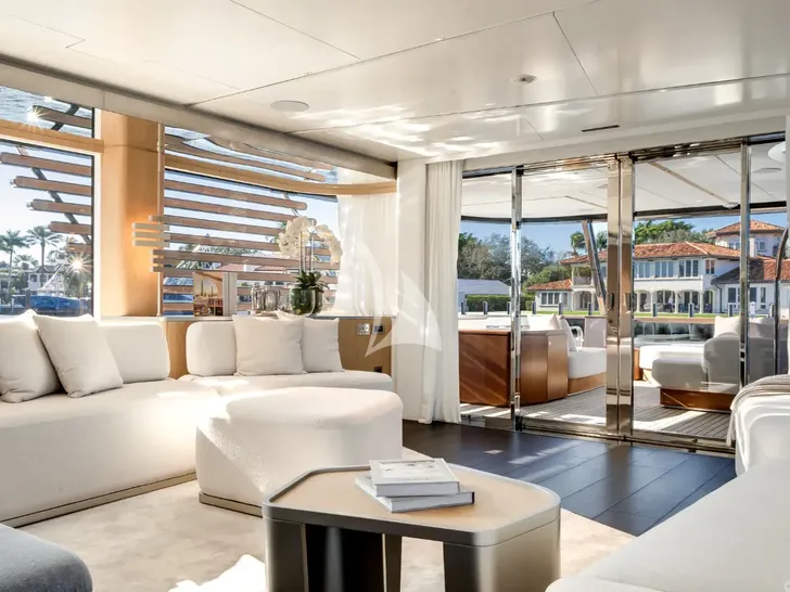 PROPOSITION Azimut Magellano 30m - main saloon seating PROPOSITION Azimut Magellano 30m - main saloon seating