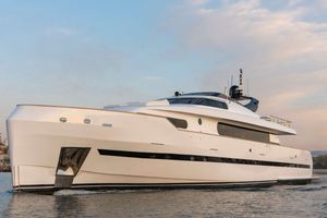 PROJECT STEEL - Bugari 34m - 5 Cabins - Athens - Mykonos - Paros - Cyclades - Greece PROJECT STEEL - Bugari 34m - 5 Cabins - Athens - Mykonos - Paros - Cyclades - Greece