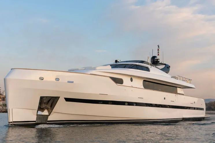 Charter Yacht PROJECT STEEL - Bugari 34m - 5 Cabins - Athens - Mykonos - Paros - Cyclades - Greece