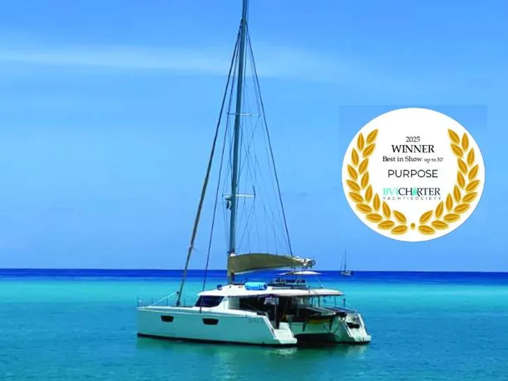 PURPOSE Fountaine Pajot Saba 50 - profile PURPOSE Fountaine Pajot Saba 50 - profile