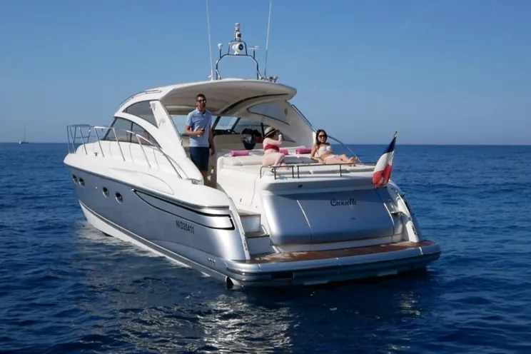 Charter Yacht Princess V48 - French Riviera Day Charter Yacht - Juan les Pins - Antibes - Cannes - St Tropez - Nice