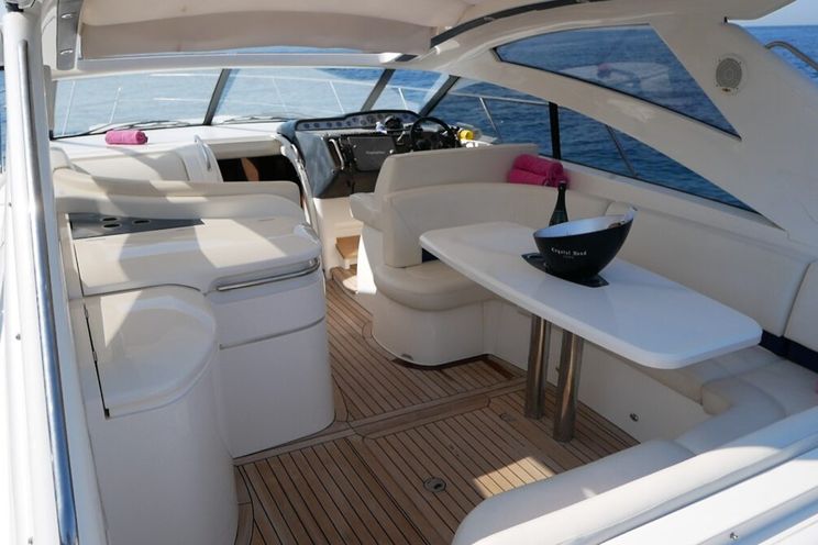 Charter Yacht Princess V48 - French Riviera Day Charter Yacht - Juan les Pins - Antibes - Cannes - St Tropez - Nice