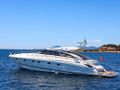 Princess V56 - anchored side profile Princess V56 - anchored side profile