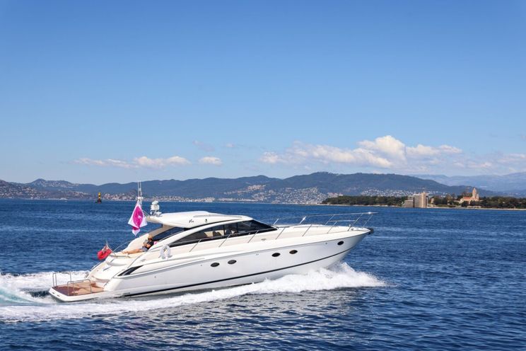 Charter Yacht Princess V56 - French Riviera Day Charter Yacht - Juan les Pins - Antibes - Cannes - St Tropez - Nice