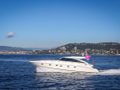 Princess V56 - cruising across the waterline Princess V56 - cruising across the waterline