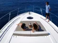 Princess V62S - foredeck shot Princess V62S - foredeck shot