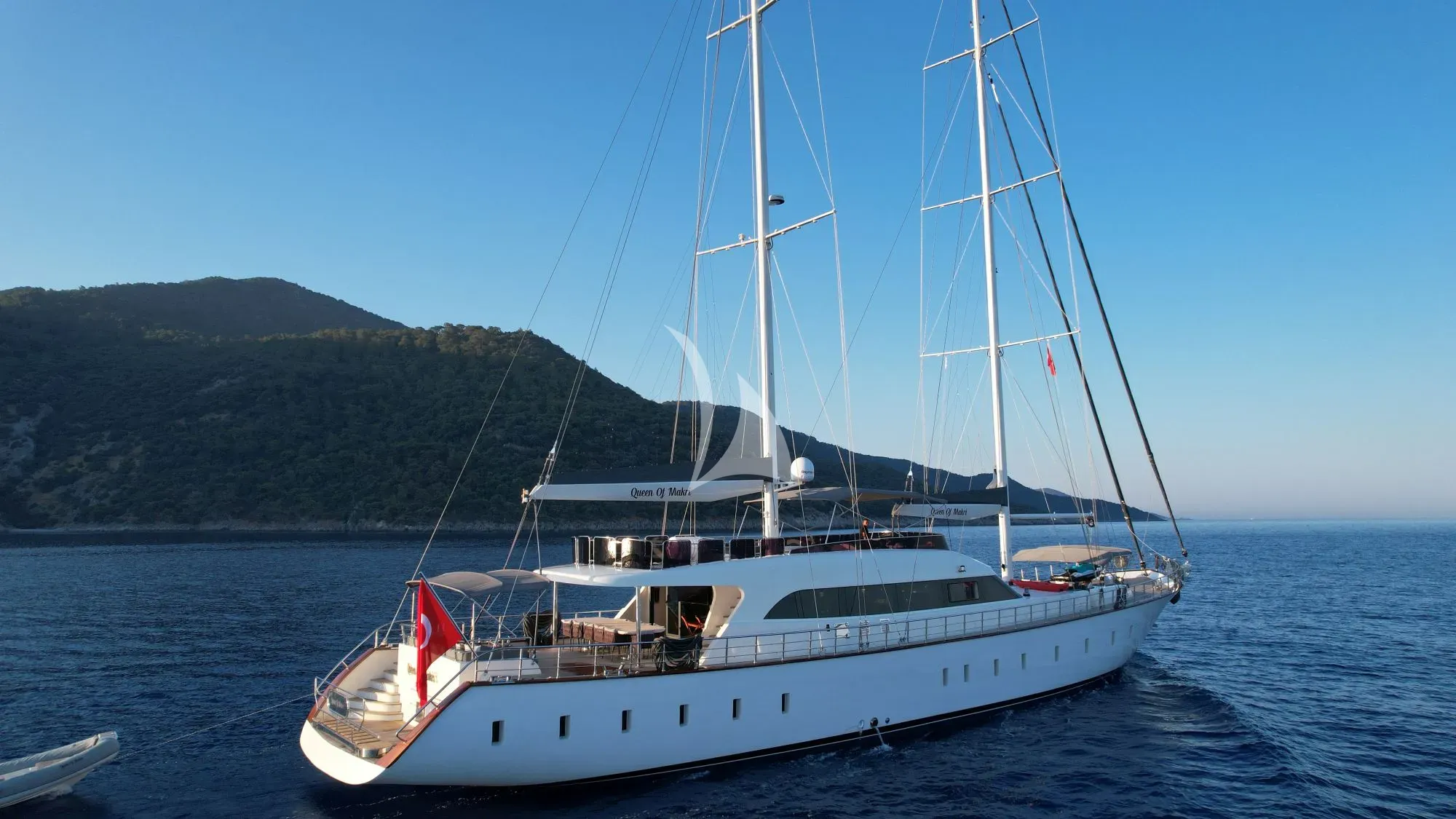 Charter Yacht QUEEN OF MAKRI - Custom Sailing Yacht 40m - 6 Cabins - Bodrum - Marmaris - Gocek - Turkey