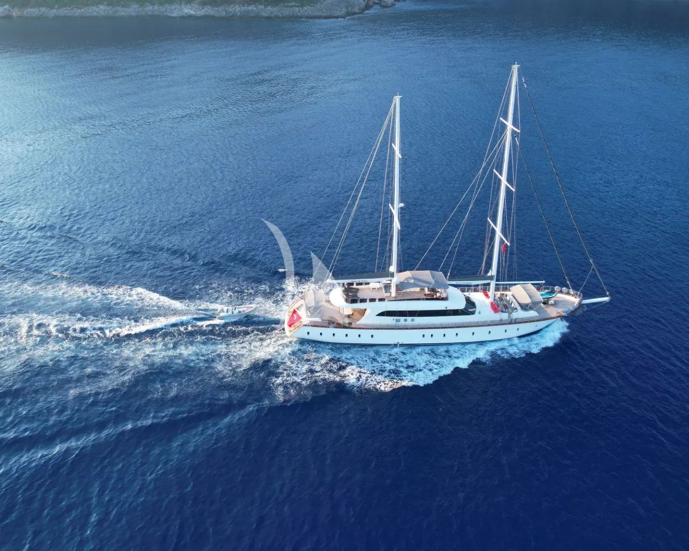Charter Yacht QUEEN OF MAKRI - Custom Sailing Yacht 40m - 6 Cabins - Bodrum - Marmaris - Gocek - Turkey