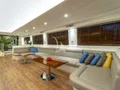 QUEEN OF MAKRI Custom Sailing Yacht 40m - main saloon lounge QUEEN OF MAKRI Custom Sailing Yacht 40m - main saloon lounge