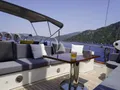 QUEEN OF MAKRI Custom Sailing Yacht 40m - sundeck lounge QUEEN OF MAKRI Custom Sailing Yacht 40m - sundeck lounge