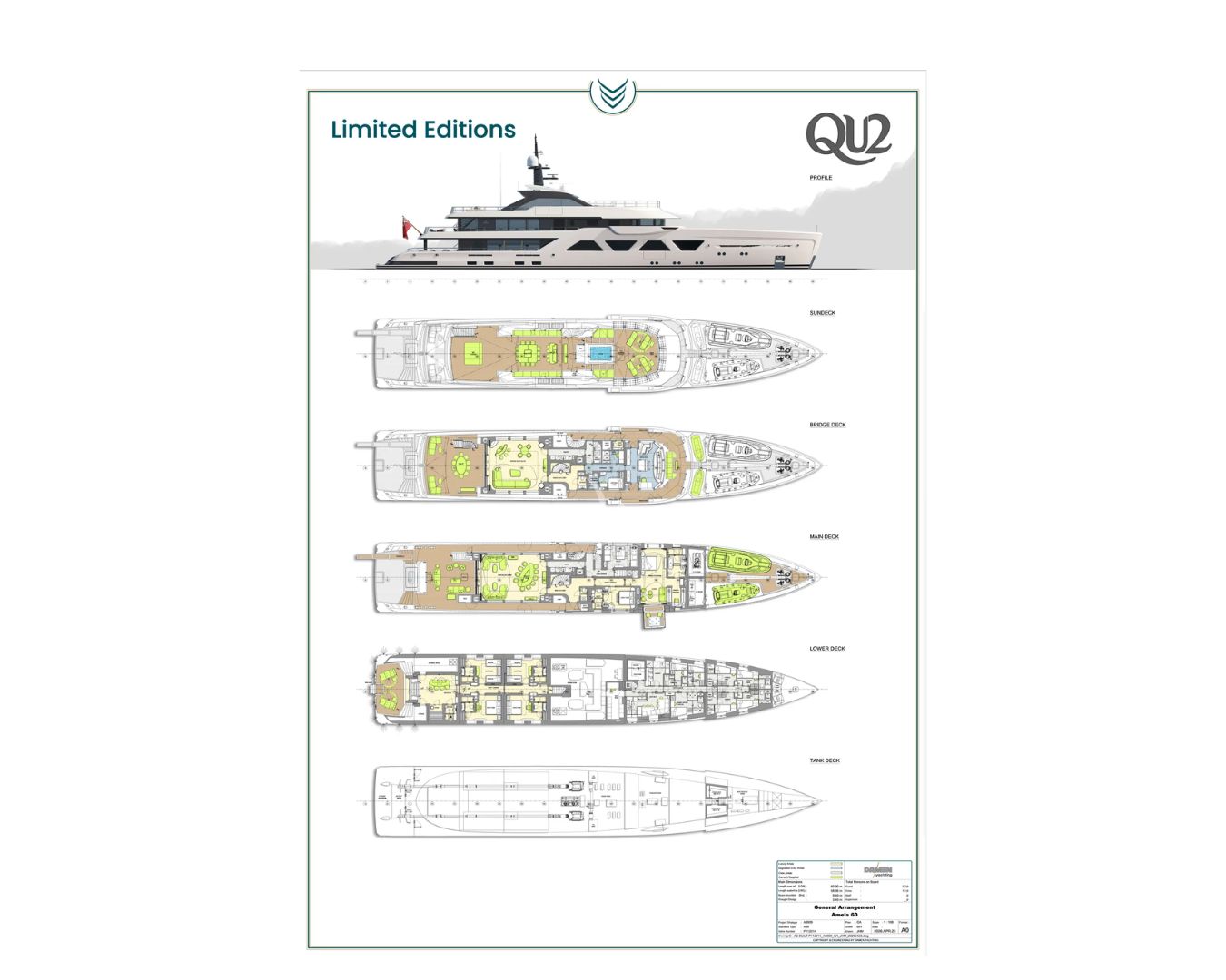 Layout for QU2 Amels 60 - layout