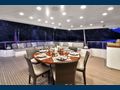 QUEST R Benetti 37m Aft Deck Dining