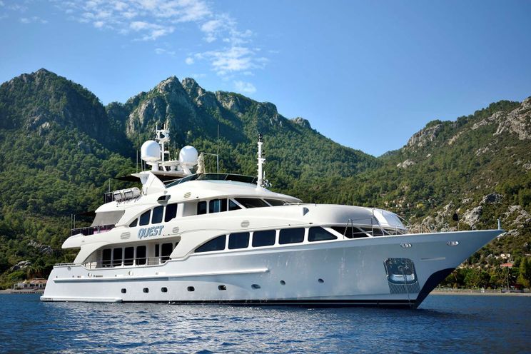 Charter Yacht QUEST R - Benetti 37m - 5 Cabins - Athens - Gocek - Bodrum - Marmaris