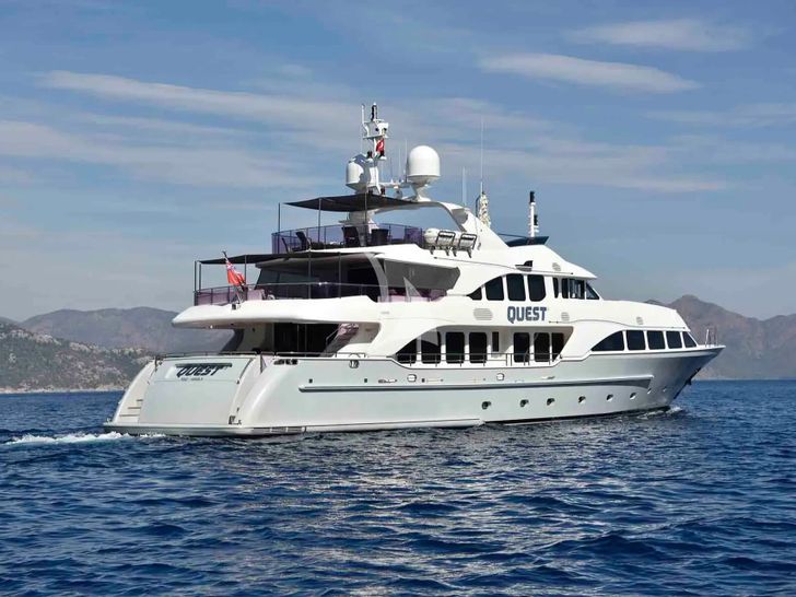 QUEST R Benetti Classic 120 - cruising profile QUEST R Benetti Classic 120 - cruising profile