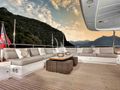 QUEST R Benetti Classic 120 - sky deck lounge QUEST R Benetti Classic 120 - sky deck lounge