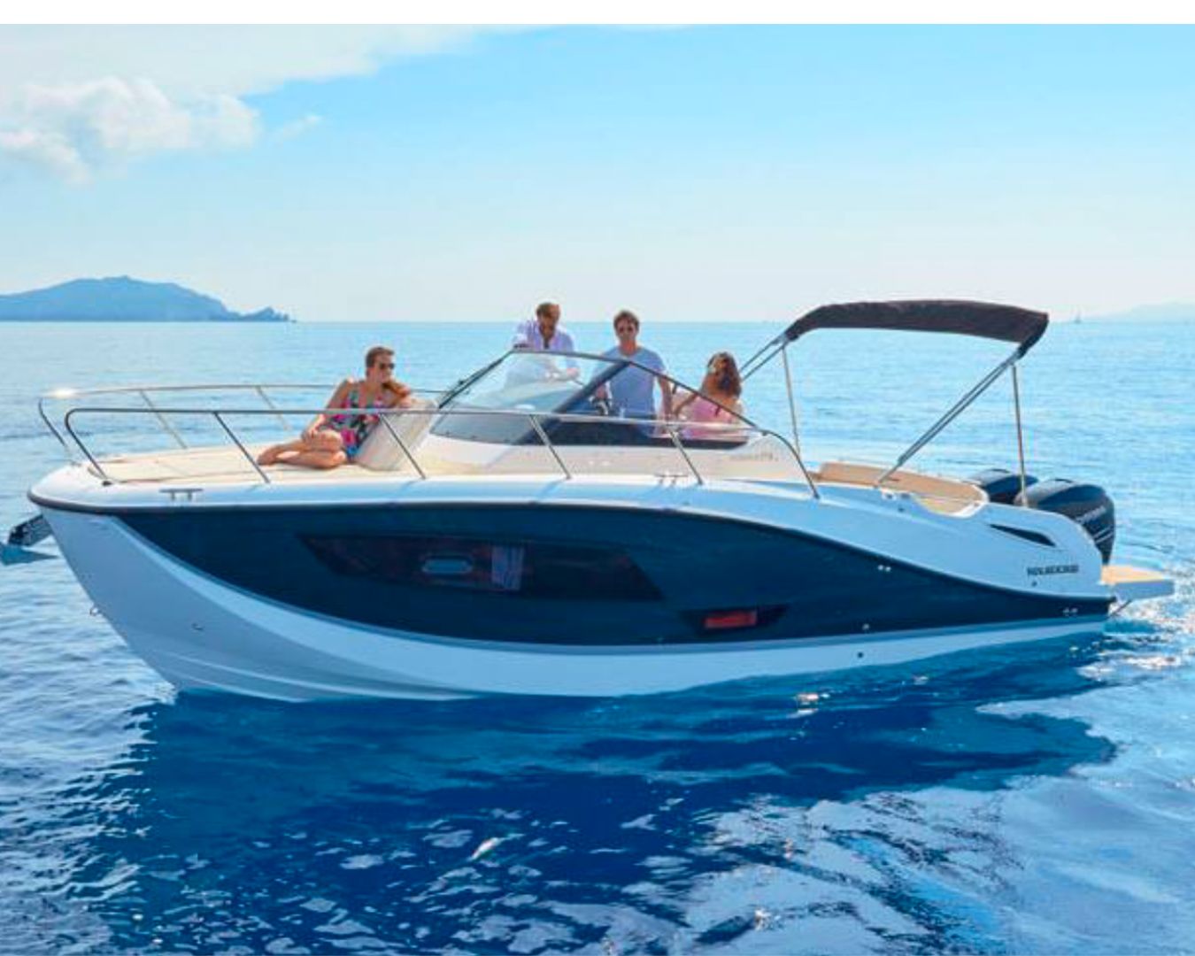Charter Yacht Quicksilver 875 - Juan les Pins - Antibes - Cannes - Nice - St Tropez - French Riviera Day Charter Yacht