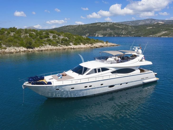 QUO VADIS I Ferretti 760 - main profile QUO VADIS I Ferretti 760 - main profile