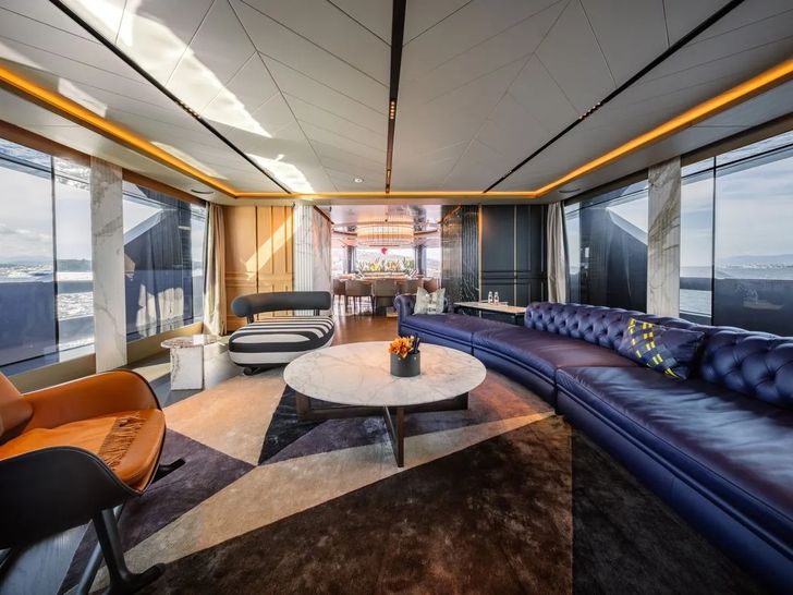 RAJA Admiral 55m Interior Saloon RAJA Admiral 55m Interior Saloon