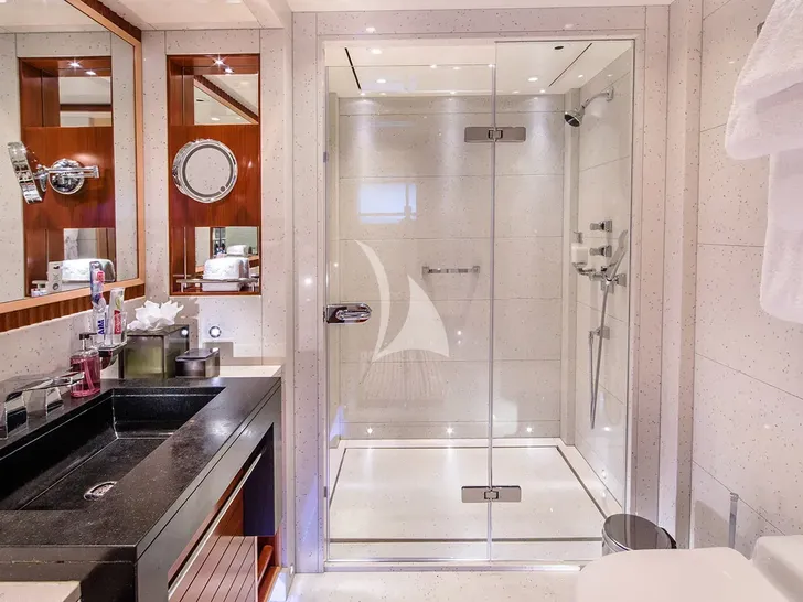 RARE FIND Proteksan Turquoise 55m - VIP cabin 1 bathroom RARE FIND Proteksan Turquoise 55m - VIP cabin 1 bathroom